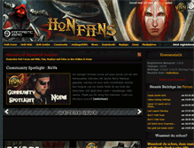 Tablet Screenshot of hon-fans.de